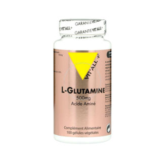 L-glutamine 500 mg - 100 gélules végétales