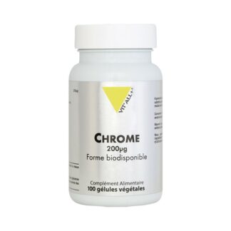 Chrome Polynicotianate 200µg - 60 gélules végétales