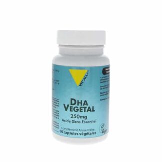 Dha végétal 250 mg  Végan 100 %  - 60 capsules