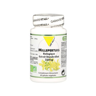MILLEPERTUIS BIO Extrait Standardisé 250 mg - 60 gélules végétales