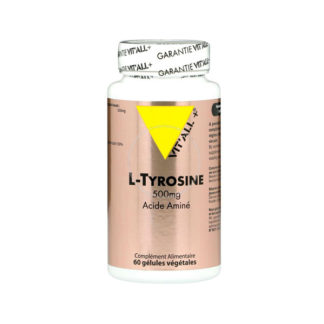 L-tyrosine 500mg - 60 gélules végétales