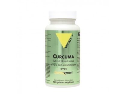 Curcuma 220 mg  avec Poivre noir 10 mg - 120 gélules végétales – Image 2