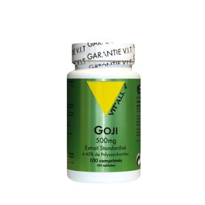 Goji 500 mg Extraits standardisés - 80 gélules végétales