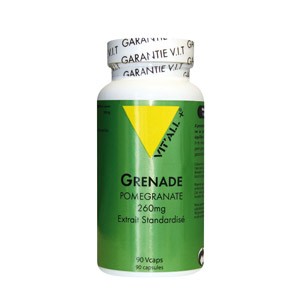Grenade pomegranate Ext standardisés 260 mg - 90 gélules végétales