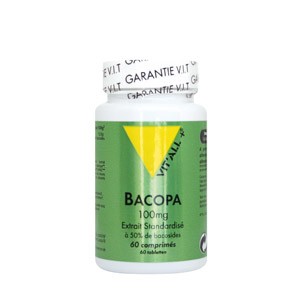 Bacopa Monnieri 100 mg - 60 comprimés