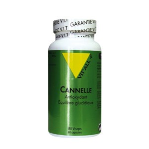 Cannelle Extraits standardisés 500 mg - 80 vcaps