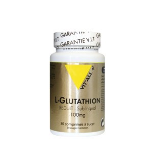L-glutathion sublinguale 100 mg - 30 comprimés à sucer