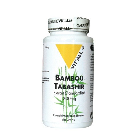 Bambou Tabashir Ext sdandardisés 200 mg - 60 gélules végétales