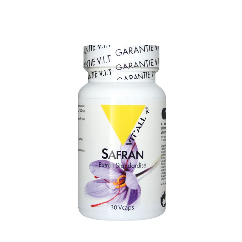 Safran Bio extrait standardisé 30 mg - 30 gélules végétales