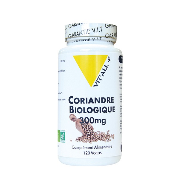 Coriandre Bio 300 mg - 120 vcaps