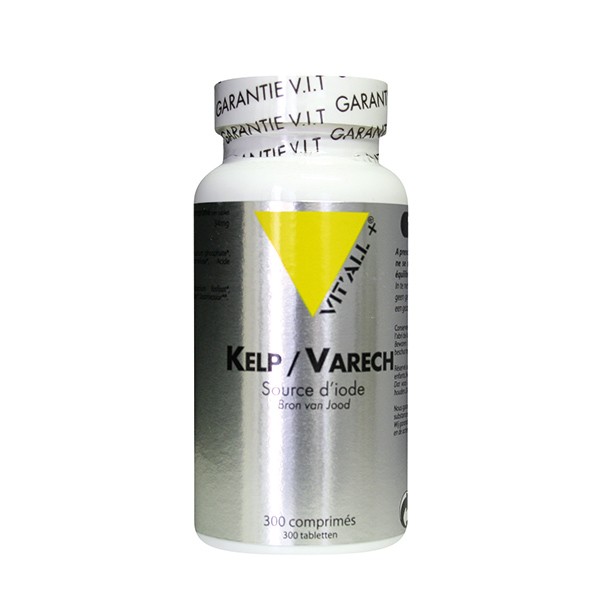 Kelp Varech  Bio source d'iode- 150 gélules végétales