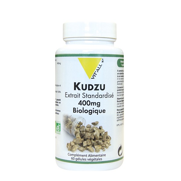 Kudzu bio extraits standardisés 400 mg - 30  gélules végétales