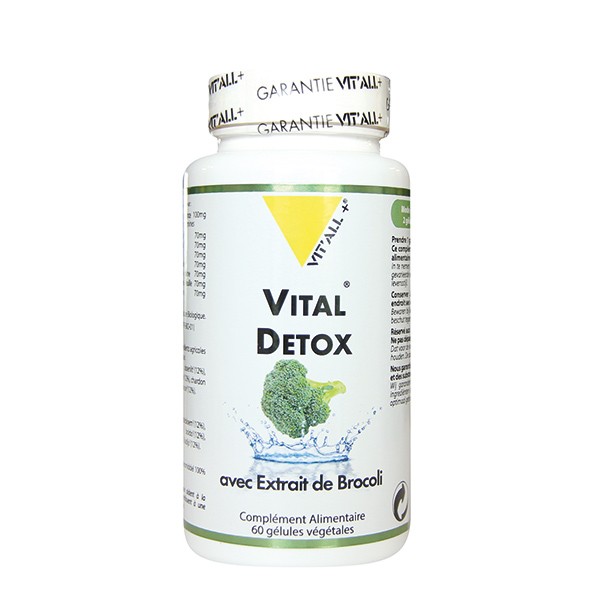 Vital Detox (avec extrait de brocoli) - 60 gélules végétales
