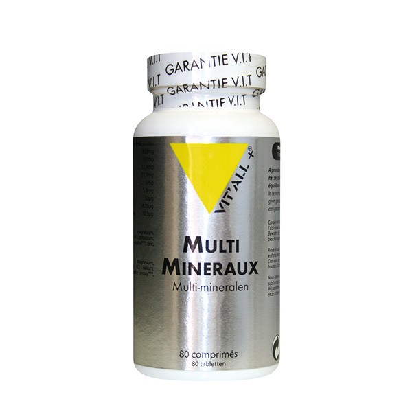 Multi-Mineraux Chélatés -80 comprimés