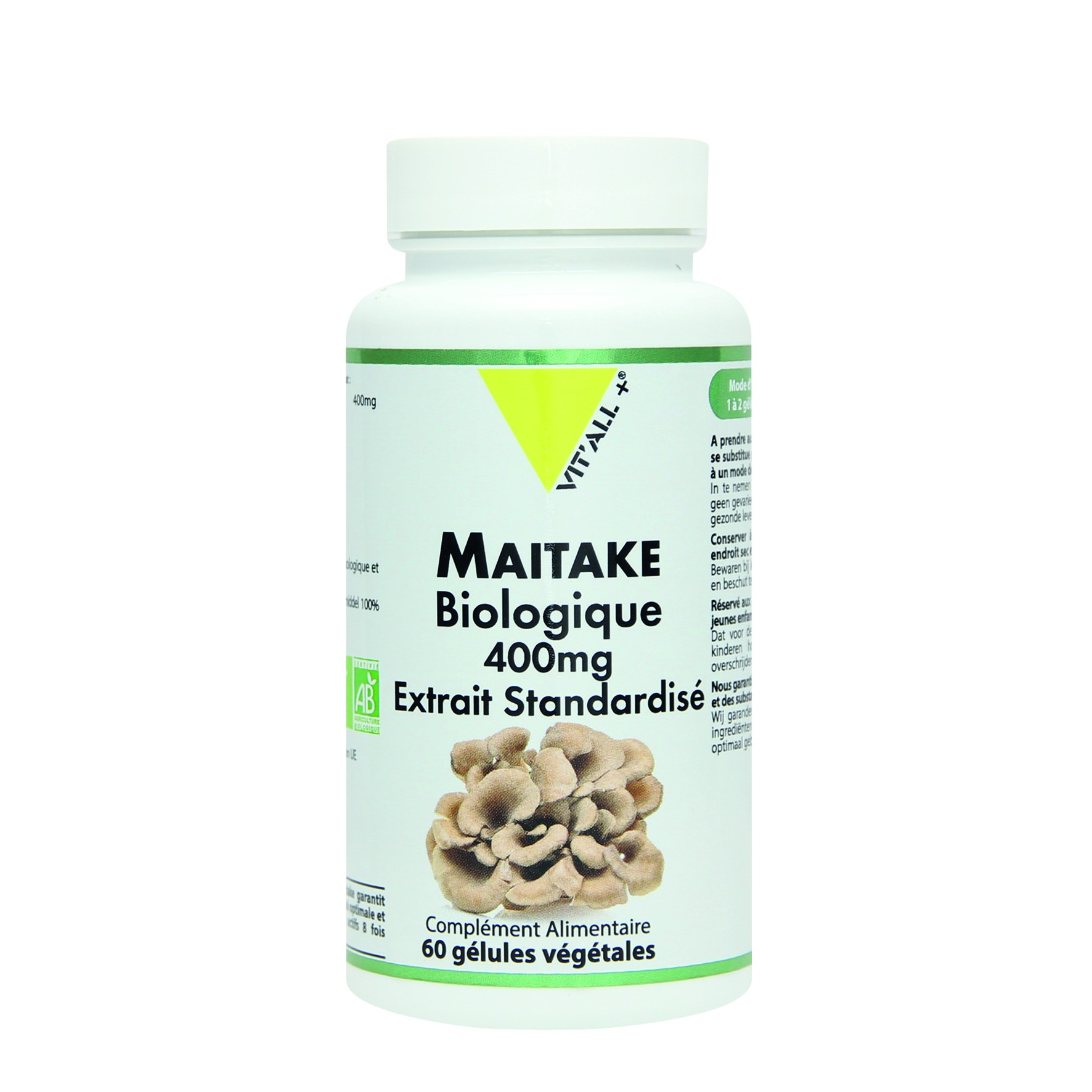 Maitake 400mg Bio - 60 gélules végétales