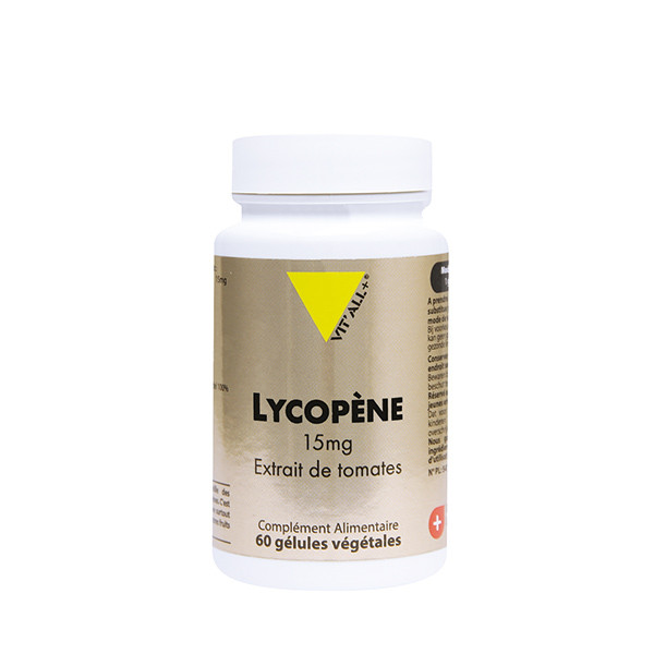 Lycopène 15 mg - 60 gélules végétales