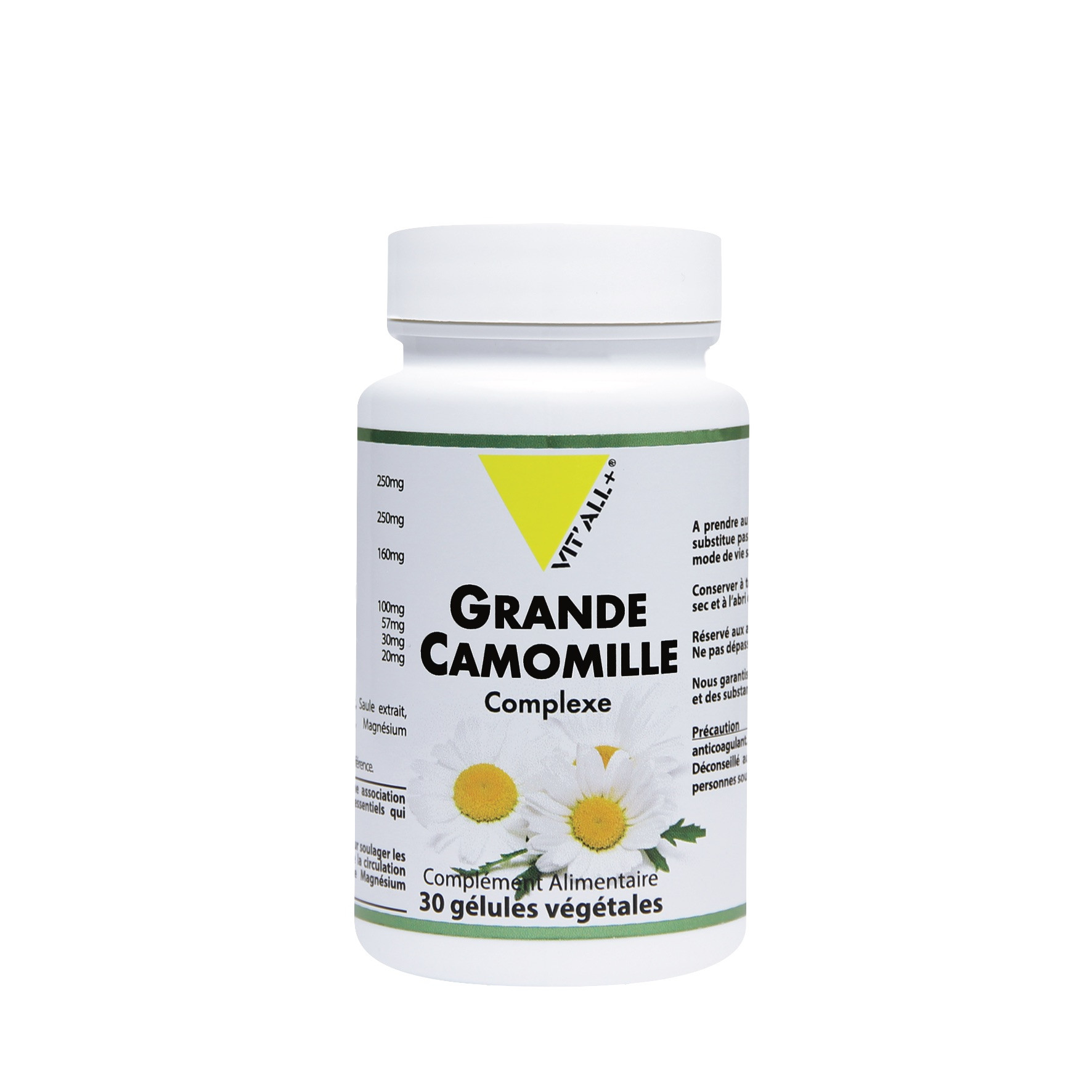 Grande camomille complexe - 30 gélules végétales