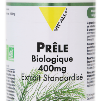 Prele Bio 400 mg  EXTRAIT STANDARDISÉ - 60 Gélules végétales