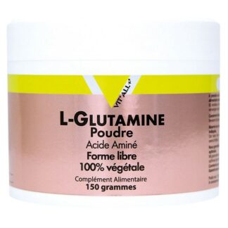 L-glutamine Poudre Acide Aminé 100% végétal - 150 g