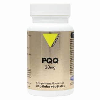 PQQ 20mg - 30 gélules végétales