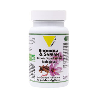 RHODIOLA ET SAFRAN BIO - 30 Gélules végétales